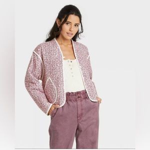 Universal Thread lightweight quilted jacket, size medium